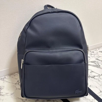 LACOSTE Hombre Bolso Mochila de Negocios Azul Marino Impermeable Vida Laboral Edición Limitada VHT Foto 1 de 4