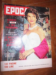 RIVISTA, EPOCA, N 529, 1960, KENNEDY PER EPOCA IL MIO PROGRAMM, MONDADORI (R1)   - Imagen 1 de 1