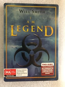I Am Legend Metal Box Tin Case Steelbook Edition REGION 4 (2DVD) - Picture 1 of 3