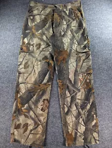 Liberty Pants Mens Medium Camo Realtree Hardwoods Cargo Adjustable Hunting 35x31 - Picture 1 of 10