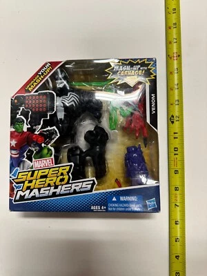 Marvel Super Hero Mashers Venom Action Figure New Retired Carnage PCE Hard2Find - Image 1 of 2