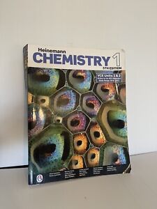 Heinemann VCE Units 1 And 2 Chemistry 1 5th Edition Textbook - Good Used
