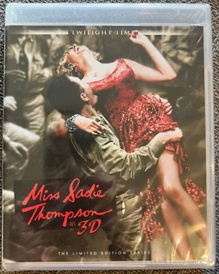 MISS SADIE THOMPSON 3D/2D (1953) (Blu-Ray) TWILIGHT TIME - OOP - NEW - Image 1 of 2