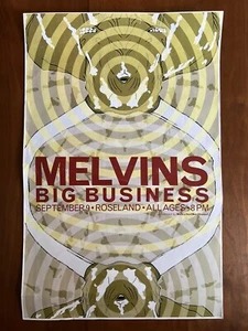 Original 2006 Melvins Big Business Concert Flyer Poster 11 x 17" Portland Oregon - Picture 1 of 2