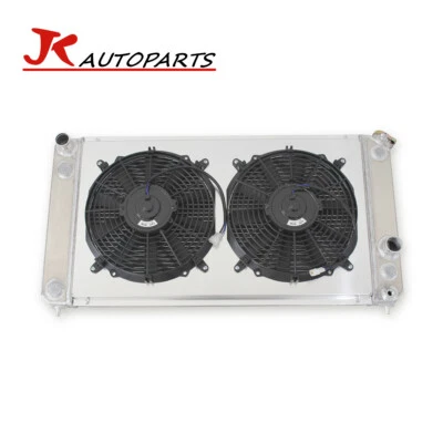 CC1826 4 Row Radiator Shroud Fan For 2000 2001 GMC Jimmy Diamond Edition V6 4.3L Foto 1 de 4