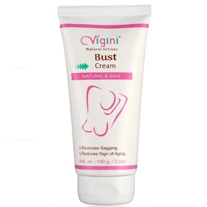 Vigini Natural Actives Body Massage Cream for Women 100g, Hyaluronic Acid, - Picture 1 of 4