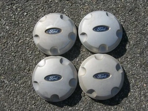 Factory 2002 2003 Ford Explorer alloy wheel hubcaps center caps 1L24-1A096-CD - Picture 1 of 24
