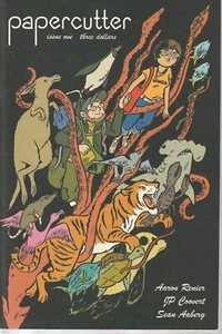 PAPERCUTTER #1- Aaron Rainer *JP Coovert *Sean Aaberg *'06 1st Print *RARE+OOP! - Picture 1 of 1