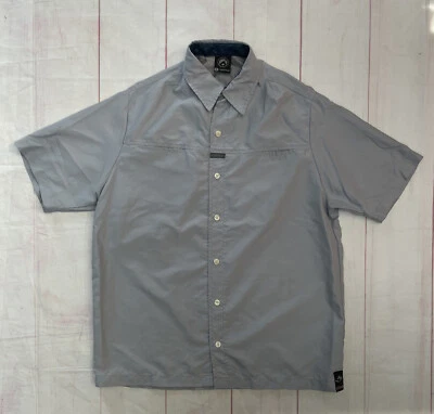 Vintage Osiris Skateboading Button Down Microfiber Shirt Mens Small - Image 1 of 4