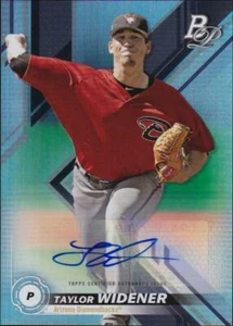2019 Bowman Platinum Top Prospects Auto #TOP-36 - Taylor Widener Rookie - Picture 1 of 4