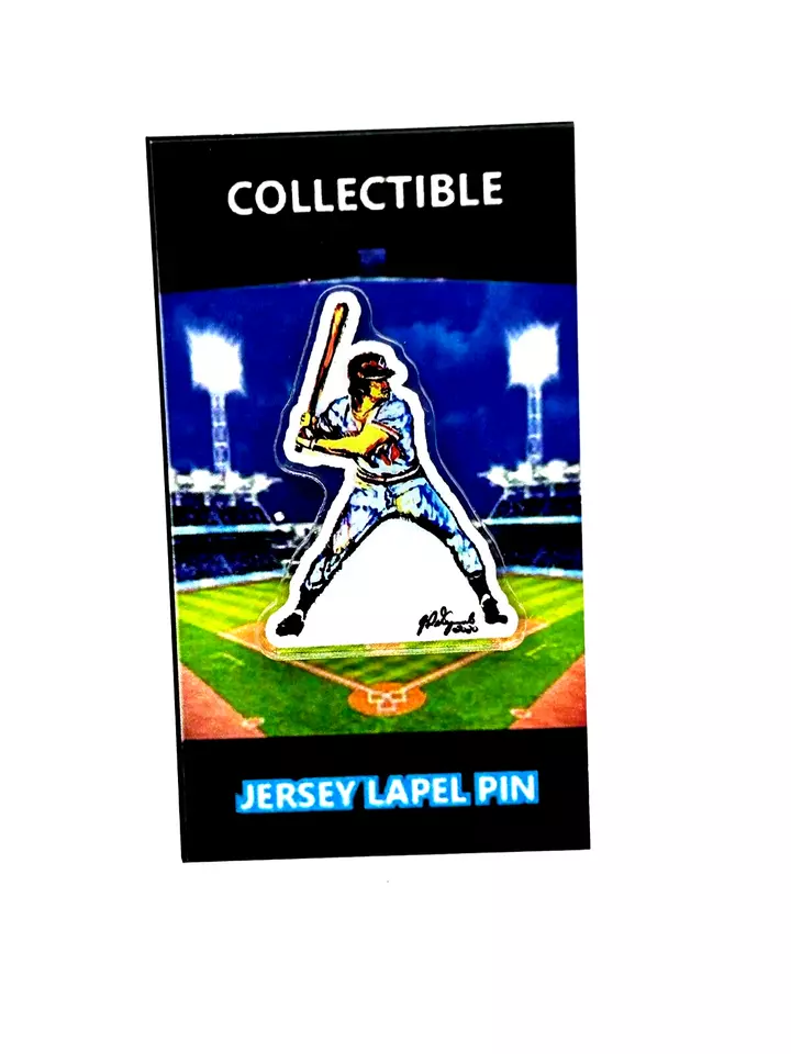 Cincinnati Reds Pete Rose artwork action lapel pin-Classic BRM Collectible - Image 1 of 1