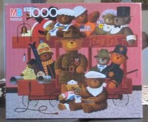 TEDDY BUS BY CHARLES WYSOCKI - Complete - MILTON BRADLEY PUZZLE - Imagen 1 de 2