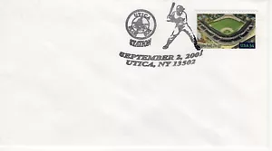 UTICA BLUE SOX STATION, 2001 FDC14831 - Picture 1 of 1