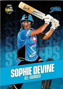 2019 2020 ADELAIDE STRIKERS WBBL Cricket Card SOPHIE DEVINE - Picture 1 of 2