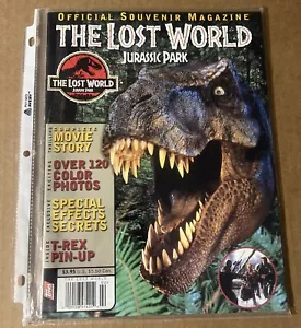 Jurassic Park The Lost World The Official Movie Souvenir Magazine 1997 - Imagen 1 de 7