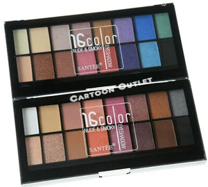 EYESHADOW 32 COLORS PROFESSIONAL EYESHADOW PALETTE NUDE & SMOKY BEAUTY - Picture 1 of 9