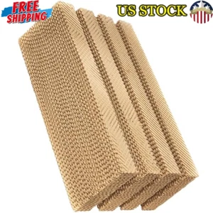 Replacement Evaporative Cooler Pads Swamp Cooler Corrugated Low Odor 4 Panels US - Picture 1 of 4