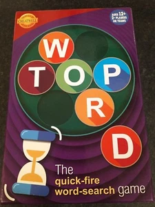 TOP WORD THE QUICK FIRE WORD SEARCH GAME COMPLETE CHEATWELL GAMES 12+ - Picture 1 of 5