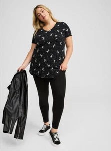 Camisa Torrid Disney Campanilla Negra Nueva Con Etiquetas Nueva 1X - Imagen 1 de 7
