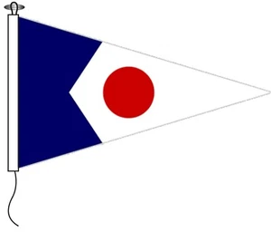 Flagge der Kreuzfahrtvereinigung Fähnrich Burgee Bootsflaggen alle Größen hergestellt in Großbritannien  - Bild 1 von 8