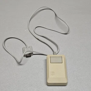 Apple Ball Mouse Serial, Single Button M0100, 590-0055-A - Picture 1 of 12