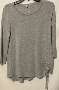 Womens Est 1946 Gray long sleeve blouse size XS - Picture 1 of 6