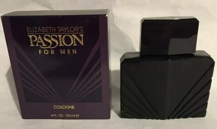 Perfume Passion Cologne de Elizabeth Taylor SPLASH Hombres 4 fl oz 118 ml RARO NUEVO EN CAJA Foto 1 de 1