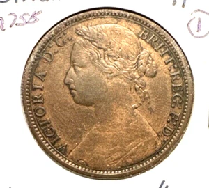 Great Britain 1874 H penny KM 755 VF (1) - Picture 1 of 2