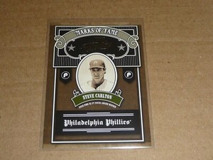 2004 Playoff Absolute STEVE CARLTON MARKS OF FAME PHILLIES /100 J974