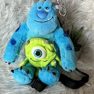 Disney Pixar Anime Monsters Inc Peluche Peluche Zaino Bambola Sulley Sully - Foto 1 di 10