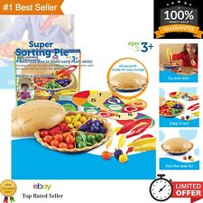Comprehensive Toddler Learning Set: Colorful Counting Pie with Activity Guide