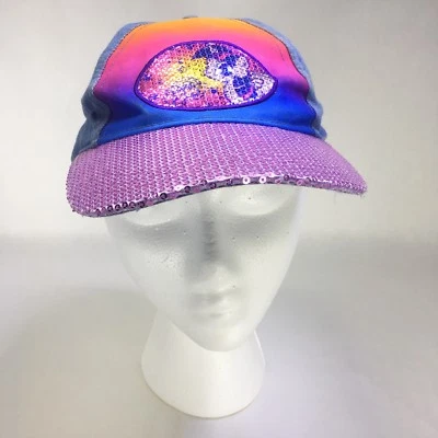Denim Lentejuelas Crepúsculo Brillo MY LITTLE PONY Correa Ajustable Sombrero Gorra Niño Foto 1 de 4