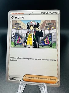 Pokemon TCG - Giacomo 182/193 - Paldea Evolved 2023 - Picture 1 of 2