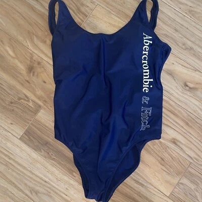 Conjunto de maiô Abercrombie and Fitch 1 peça tamanho M corte perna alta LIMPO - Imagem 1 de 4