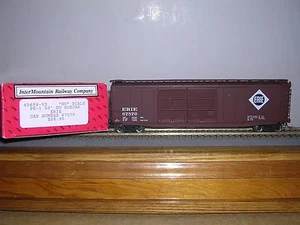 INTER.#45609  Erie "B.C.Red" 50' PS-1 Double Door Box Car w/3 #s H.O.Scale 1/87 - Picture 1 of 1