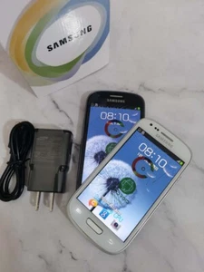 Samsung Galaxy S3 III mini I8190N 3G Android 4.1 Unlocked Cellphone fully works - Picture 1 of 29