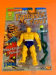 1992 Marvel Super Heroes THE THING Fantastic Four - EXC New - ToyBiz - Picture 1 of 10