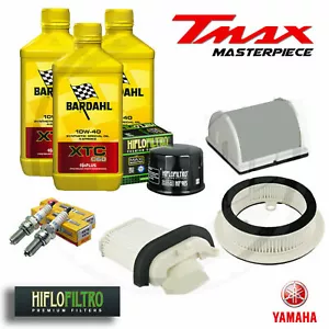 KIT TAGLIANDO YAMAHA T-MAX 530 2012 2016 OLIO BARDAHL FILTRI CANDELE TMAX - Foto 1 di 2