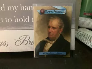 723-4 2021 berühmte amerikanische historische Autogramme James Fenimore Cooper - Bild 1 von 1
