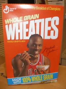 1990 Wheaties Michael Jordan Chicago Bulls HOF Box - ohne Inhalt - Bild 1 von 1