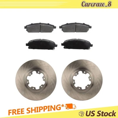 Kit Pastillas Freno Delanteras y Rotores para INFINITI QX4 3.3L 1998 1999 2000 Foto 1 de 4