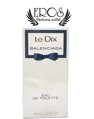 LE DIX BY BALENCIAGA 100 ML EDT VINTAGE SPLASH ¡Caja Sellada! Gran oferta 💕 Foto 1 de 4