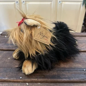 Miyoni Aurora Plush Yorkshire Yorkie Terrier Realistic Stuffed Animal Toy W/ Tag - Picture 1 of 8