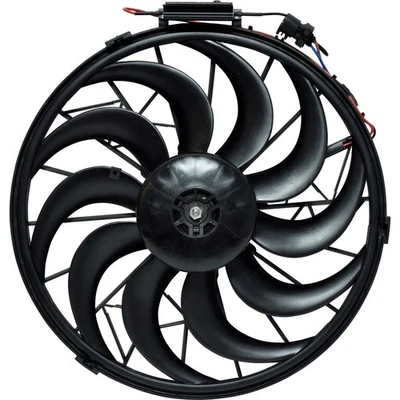 Conjunto de ventilador condensador de aire acondicionado UAC FA 70001C para modelos BMW seleccionados 86-99 Foto 1 de 4