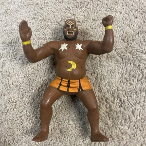 Figurina Kamala WWF LJN 1987 Titan Sports 8" Vintage Wrestling Superstars - Foto 1 di 19