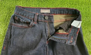 Pantalones de mezclilla negros ajustados DL1961 Brady talla 10 clásicos lavado oscuro ligeros angustiantes - Imagen 1 de 12