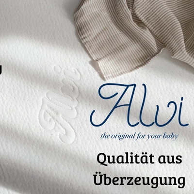 Baby Matratze Alvi Babymatratze Kinderbettmatratze Kinderbett Wiege Baumwolle