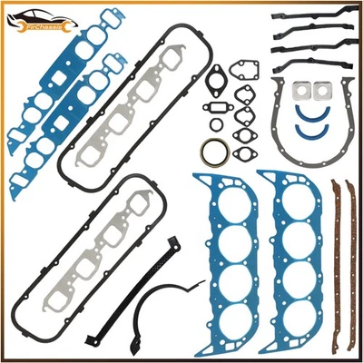 Juego completo de juntas para BBC Big Block Chevrolet C30 K20 P30 GMC C15 1968-79 Foto 1 de 4