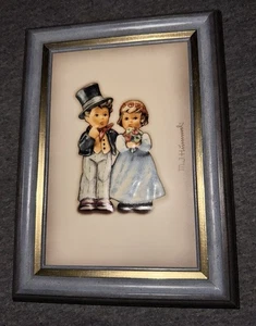 Hochzeit Dearly Beloved Hummel Goebel 2002 Germany Wedding Frame 2178/A - Picture 1 of 4