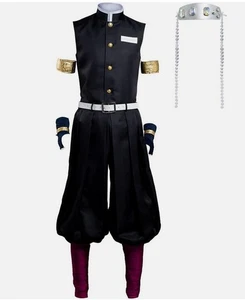Entertainment District Arc Kisatsutai Sound Hashira Tengen Uzui Cosplay Costume - Picture 1 of 6
